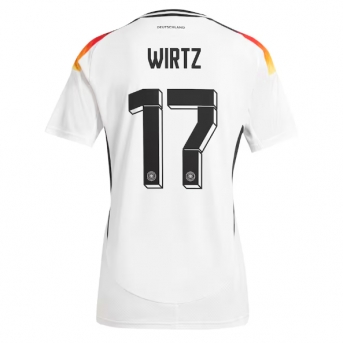 Germania Florian Wirtz #17 Maglia Gara Casa Repliche Europei 2024 Donna